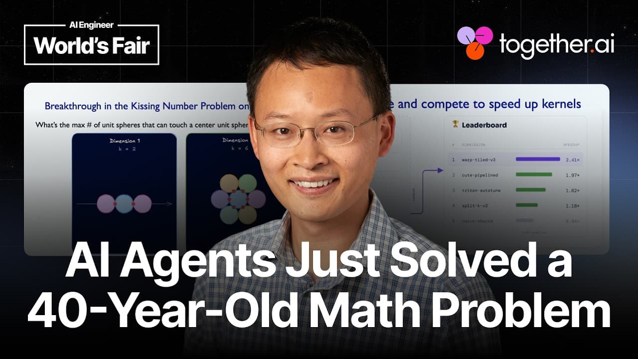 Einstein Arena: Harnessing Collective Agent Intelligence for Open Science — James Zou, Together AI