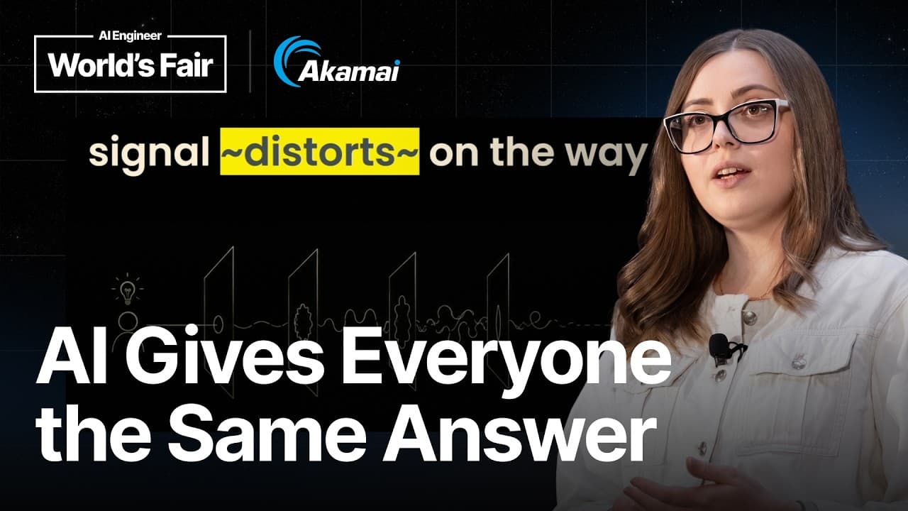 The Signal Layer: What to Build When Anything Can Be Built — Lena Hall, Akamai