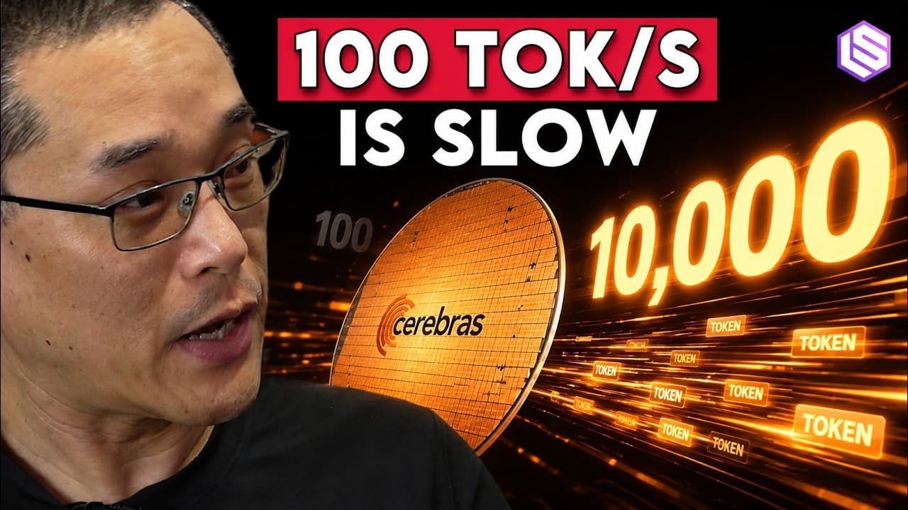 The Inference Frontier: from 100 to 10,000 tokens per second — Sean Lie, Cerebras CTO