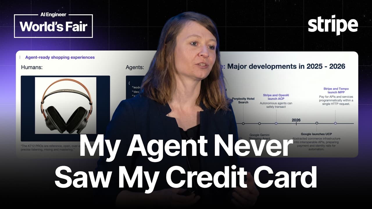 Teaching agents to pay — Anna Spysz, Stripe