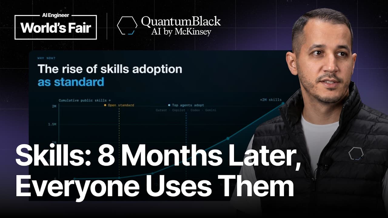 AI-Native Organisations Run on Skills: How to Structure and Scale Them — Imad Touil, QuantumBlack