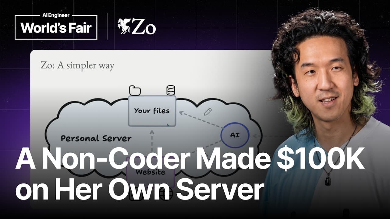 Everyone Gets A Software Company — Benjamin Guo, Zo Computer