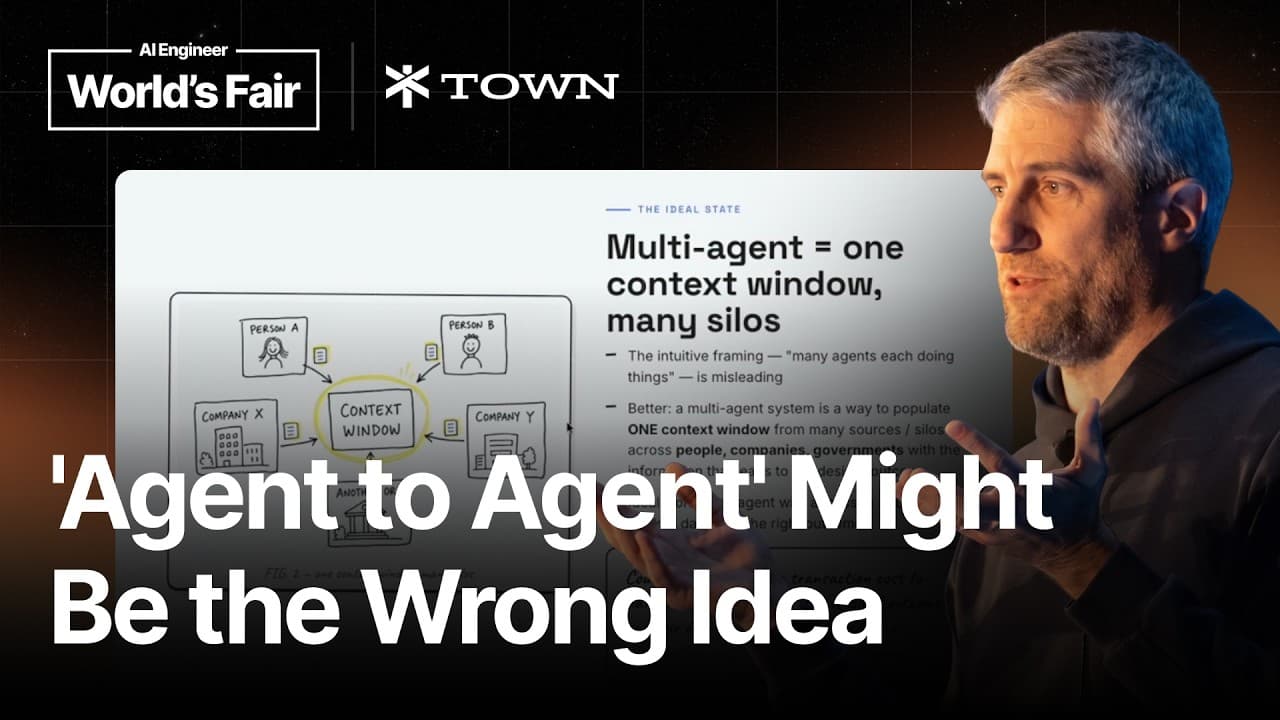 Agents' next frontier: agent-to-agent and network effects — Jean-Denis Greze, Town