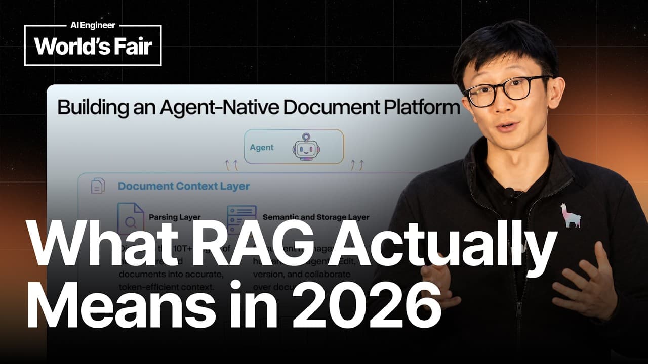 Building the Document Context Layer for AI Agents — Jerry Liu, LlamaIndex