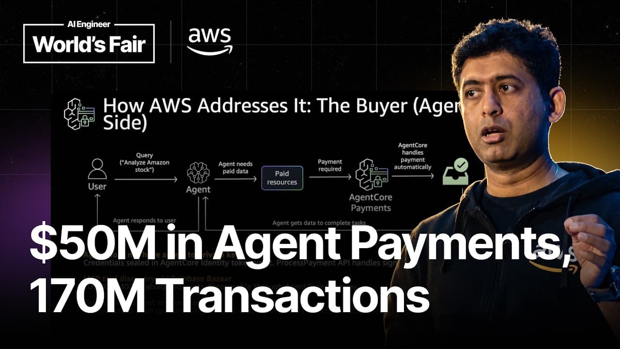When AI Agents Pay and Sellers Monetize: Building x402 Apps on AWS — Anil Nadiminti, AWS